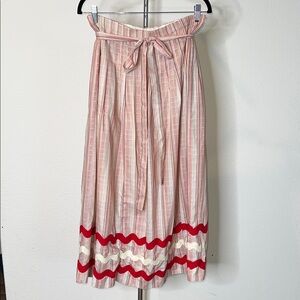 Chessa Davis Vintage 70’s Peddler Skirt with Large Ric Rac Trim